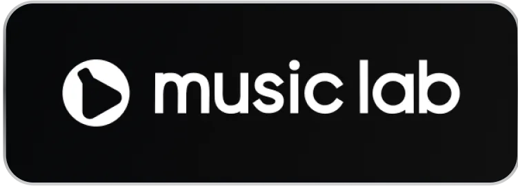 A Label with a Logo of the Company MusicLab